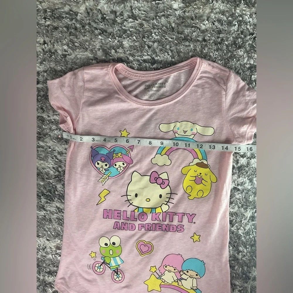 Hello Kitty Kids' Pink Short Sleeve Tee